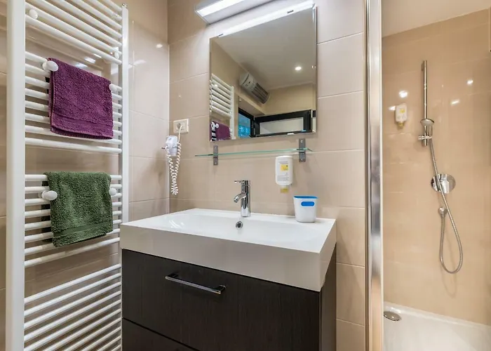 White&blue Center App Lejlighed *